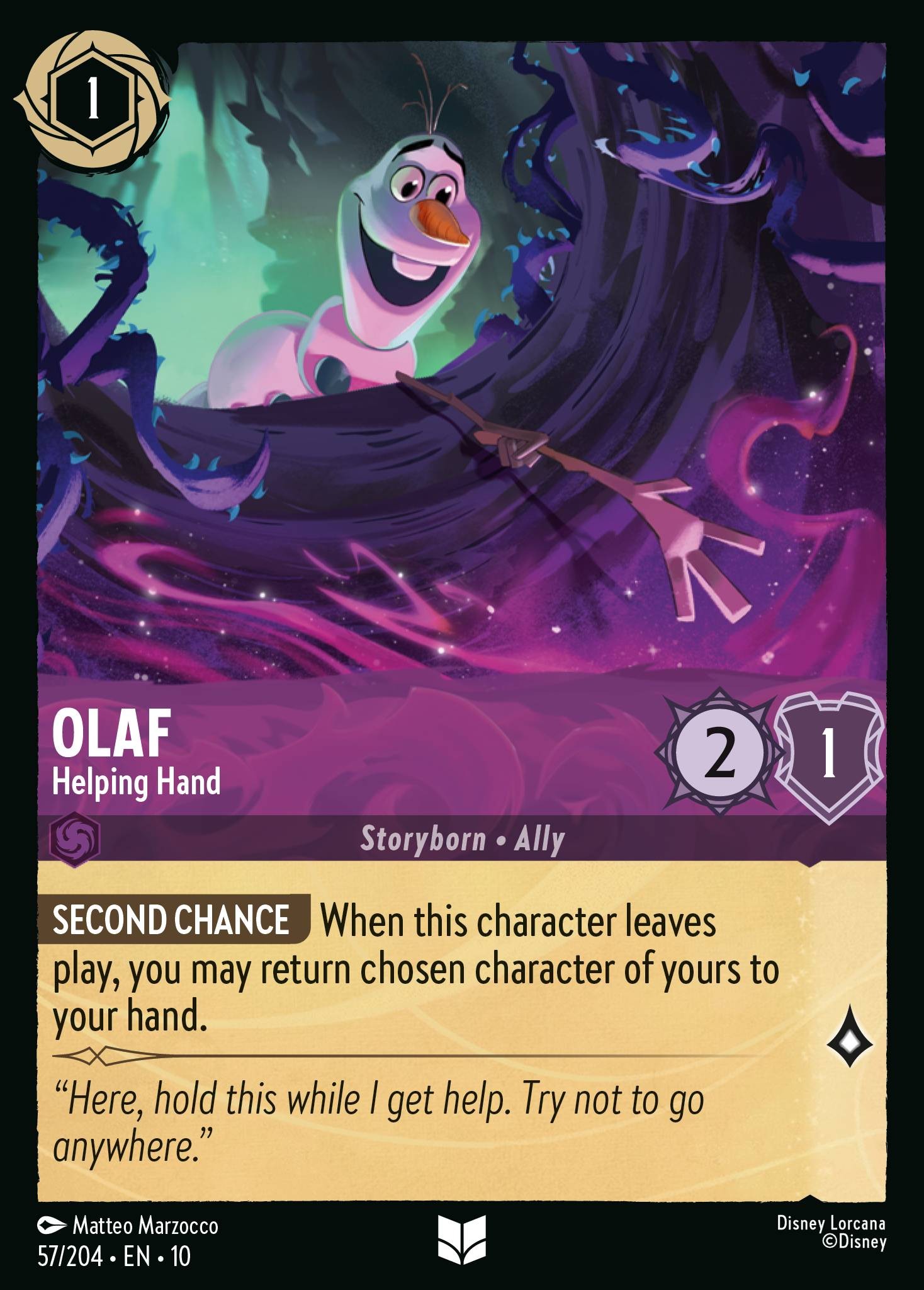 Olaf - Helping Hand - Image 1