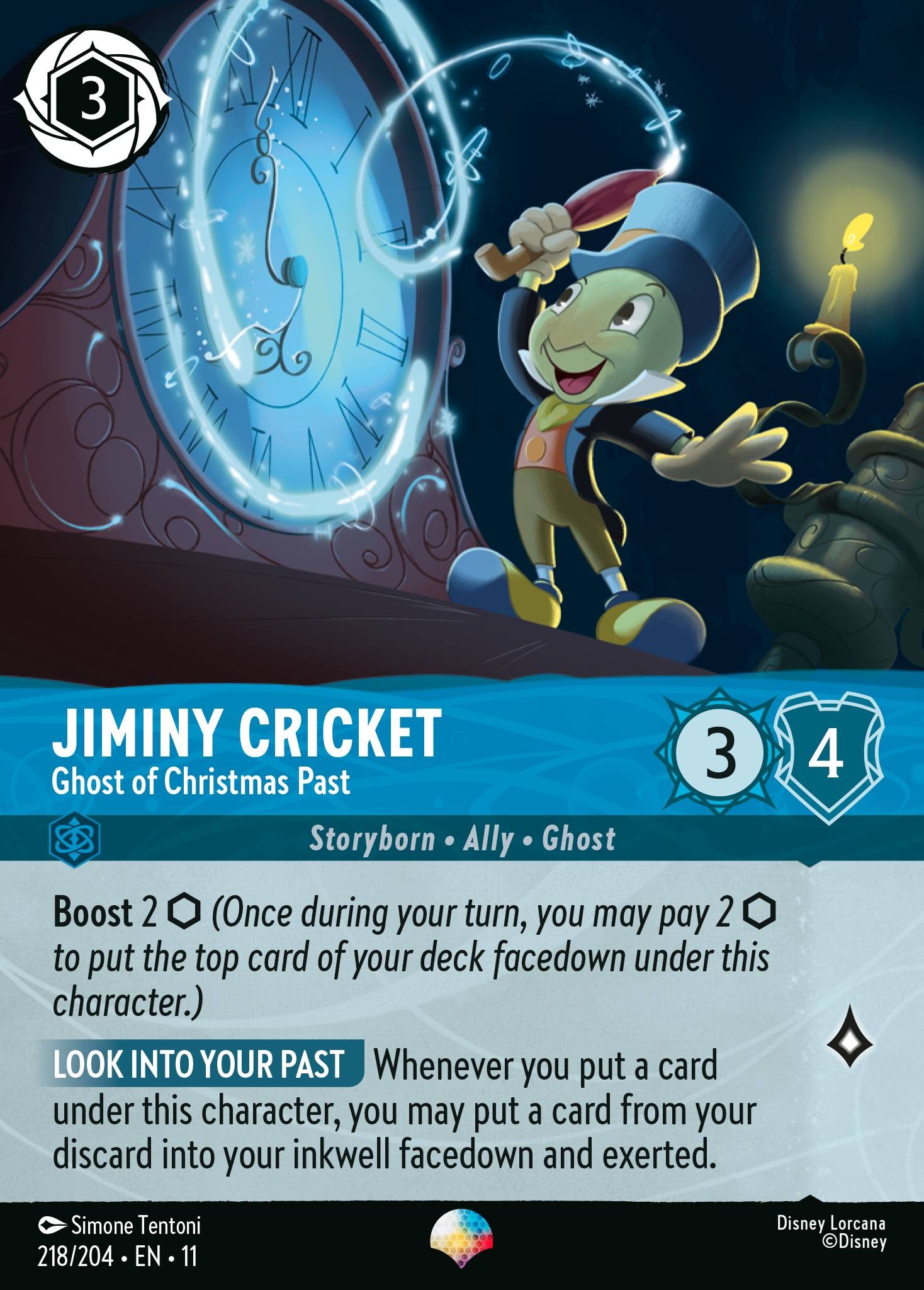 2026 Disney Lorcana Winterspell 2026 Disney Lorcana Winterspell #218 trading card