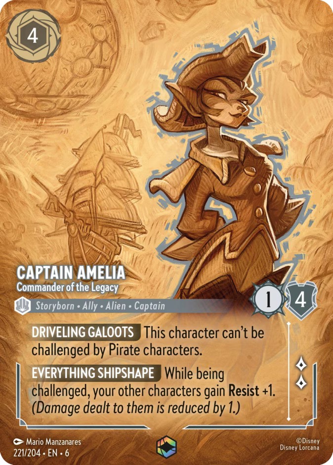 2024 Disney Lorcana Azurite Sea 2024 Disney Lorcana Azurite Sea #221 trading card