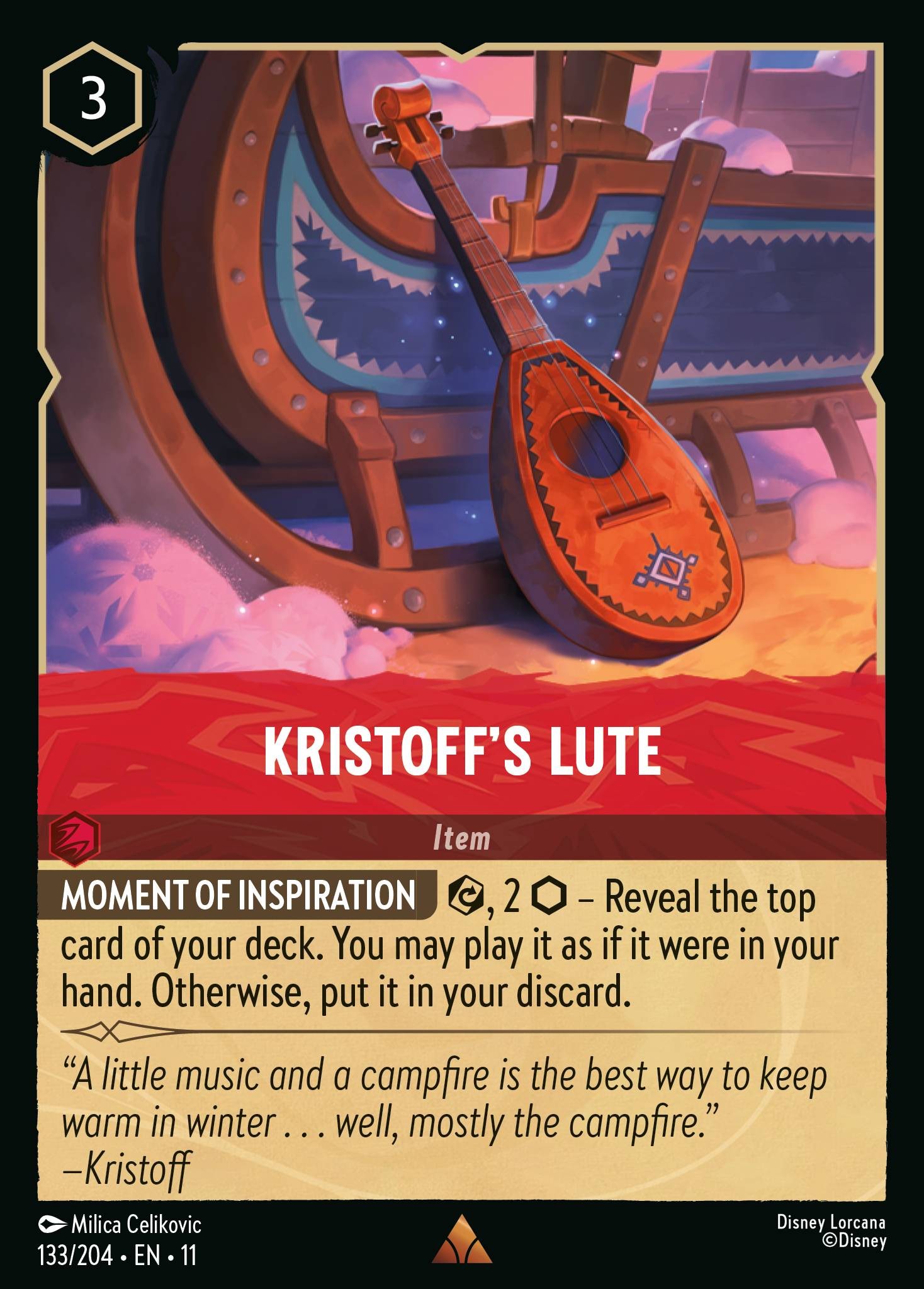 Kristoff's Lute - Image 1