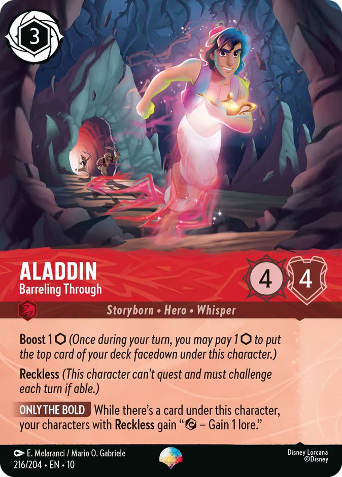 Aladdin - Barreling Through - Image 1