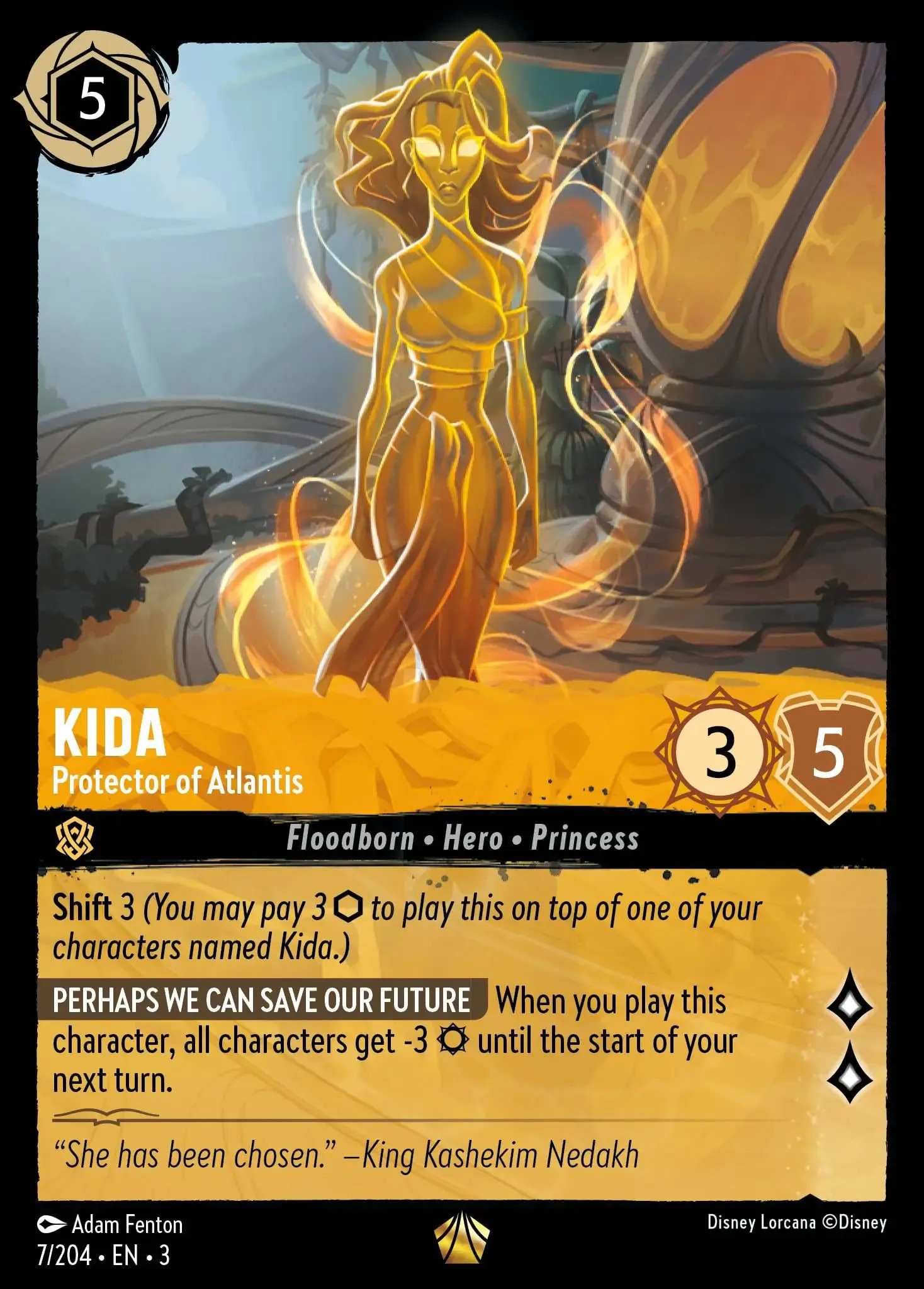 Kida - Protector of Atlantis (Legendary · Normal)