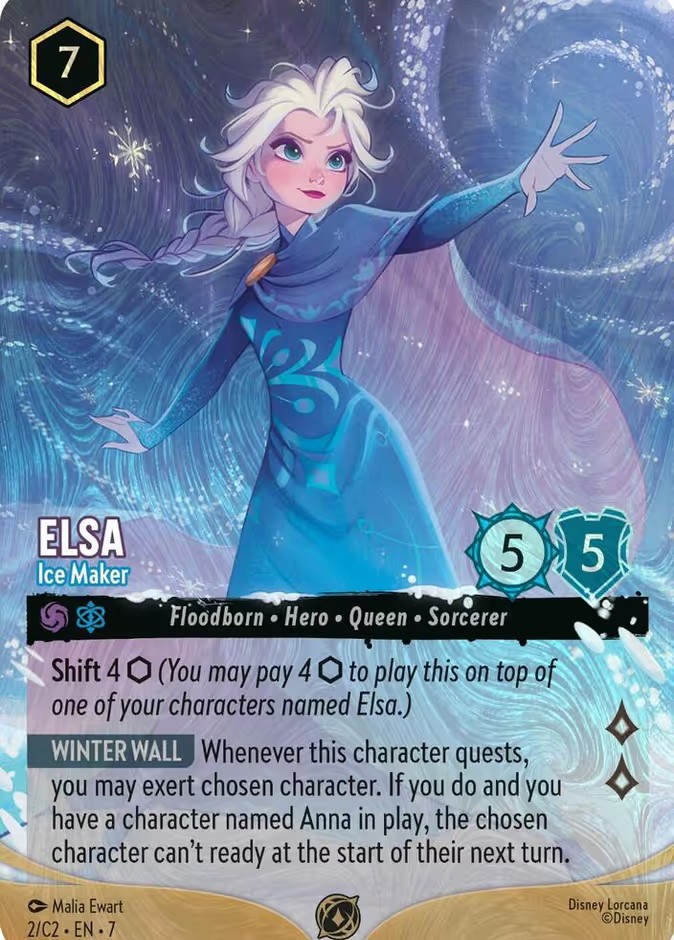 2026 Disney Lorcana Lorcana Challenge Year 3 Elsa - Ice Maker #2 trading card