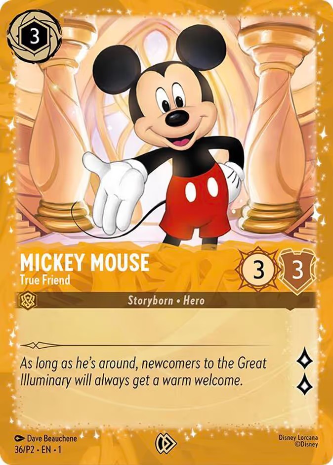 2024 Disney Lorcana Promo Set 2 2024 Disney Lorcana Promo Set 2 #36 trading card