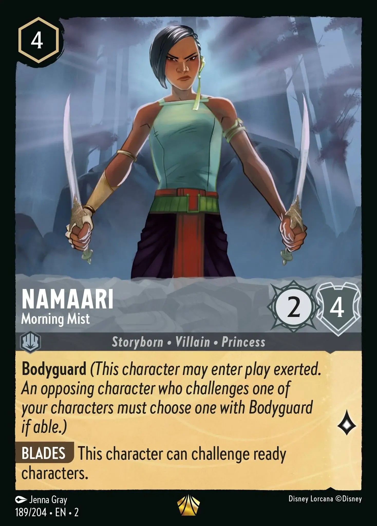 2023 Disney Lorcana Rise of the Floodborn 2023 Disney Lorcana Rise of the Floodborn #189 trading card