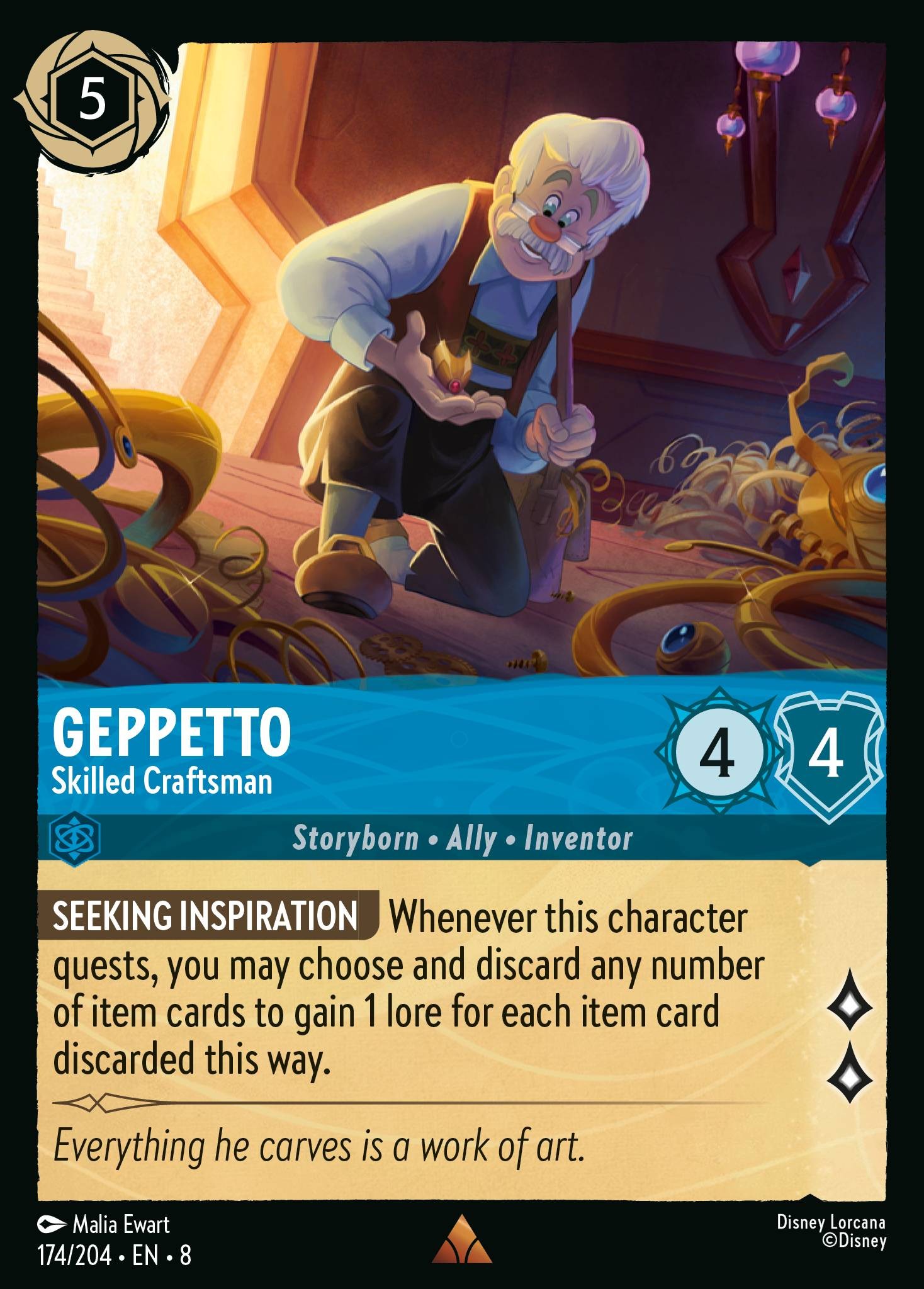 Geppetto - Skilled Craftsman - Image 1