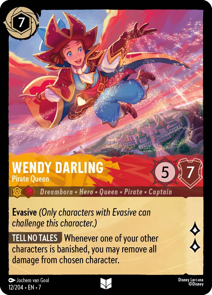 Wendy Darling - Pirate Queen (Uncommon · Normal)
