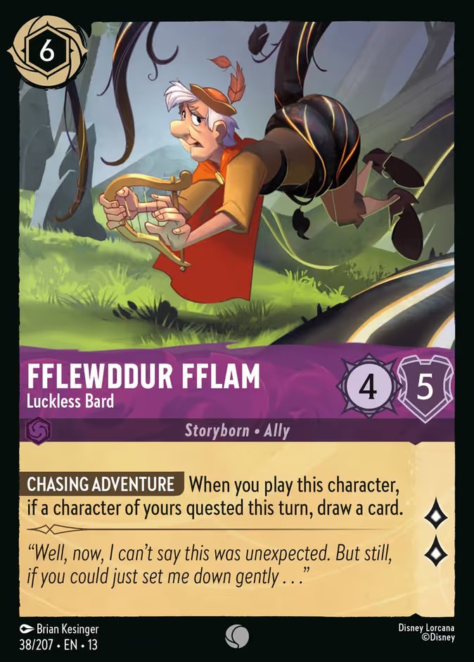 Fflewddur Fflam - Luckless Bard - Image 1