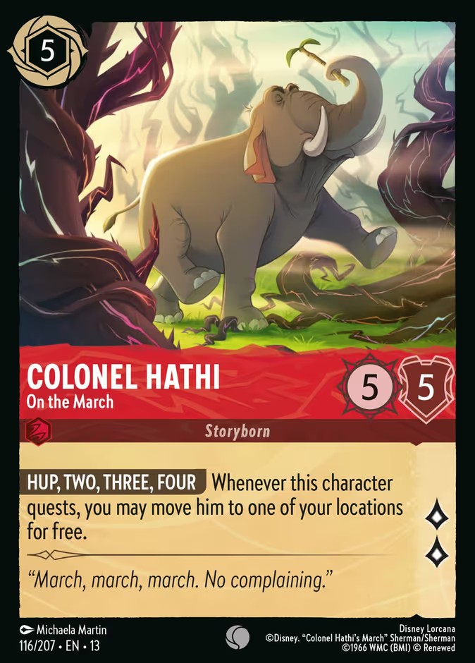 Colonel Hathi - On the March - Image 1