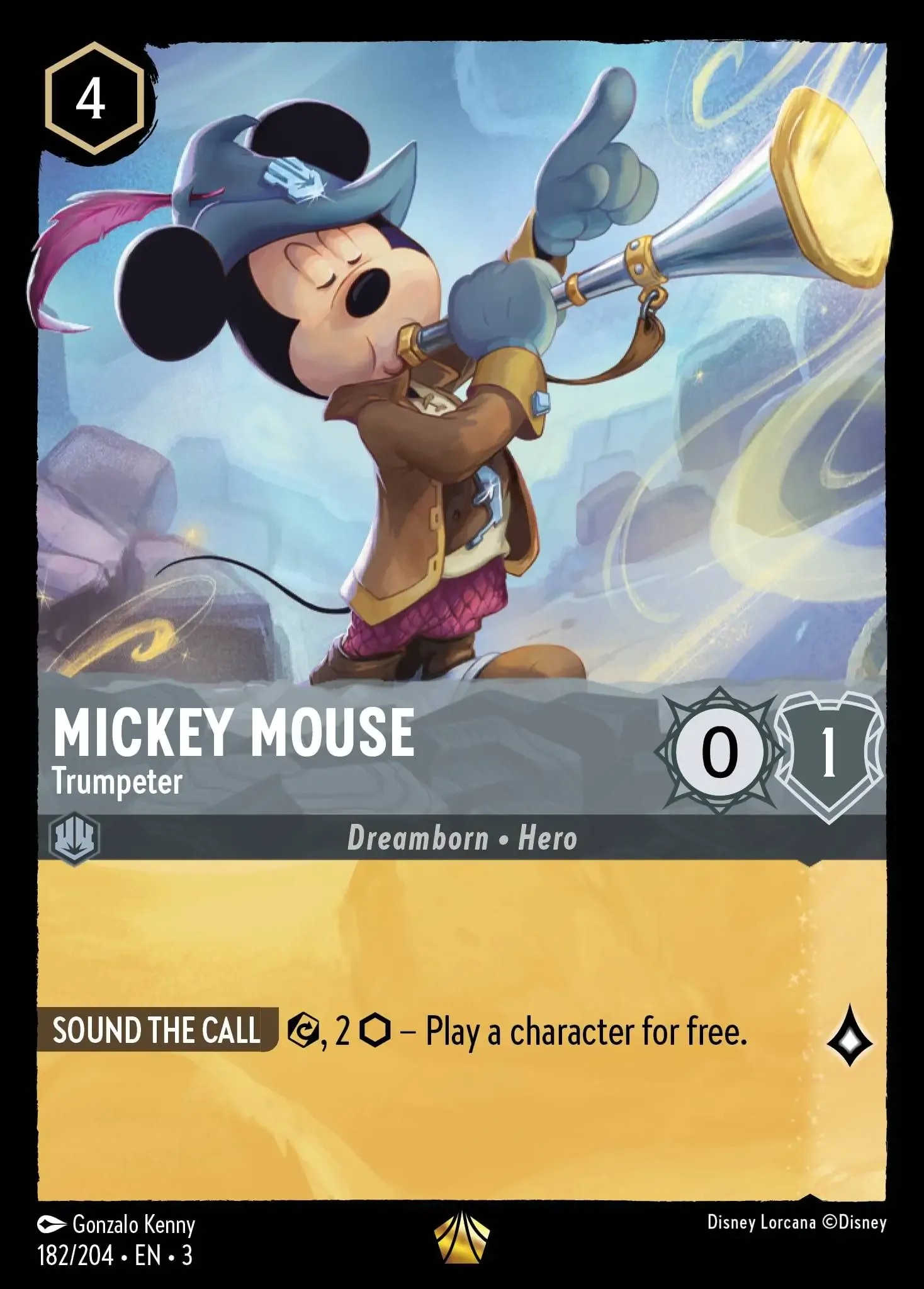 2024 Disney Lorcana Into the Inklands 2024 Disney Lorcana Into the Inklands #182 trading card