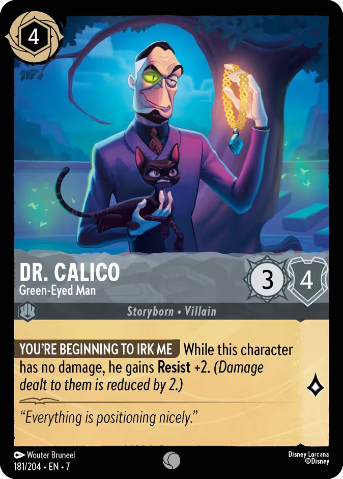 Dr. Calico - Green-Eyed Man - Image 1