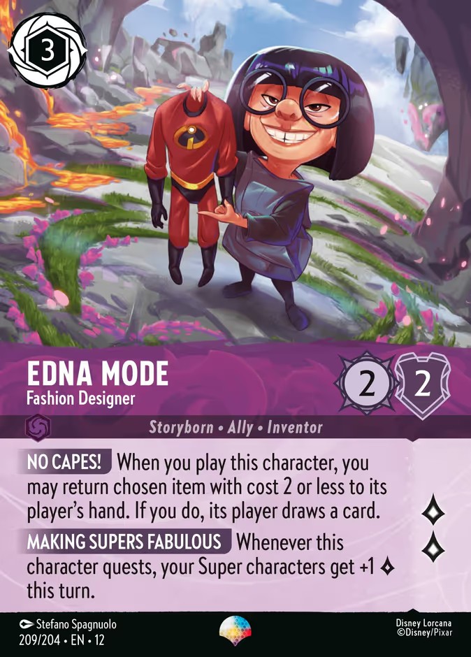 2026 Disney Lorcana Wilds Unknown 2026 Disney Lorcana Wilds Unknown #209 trading card