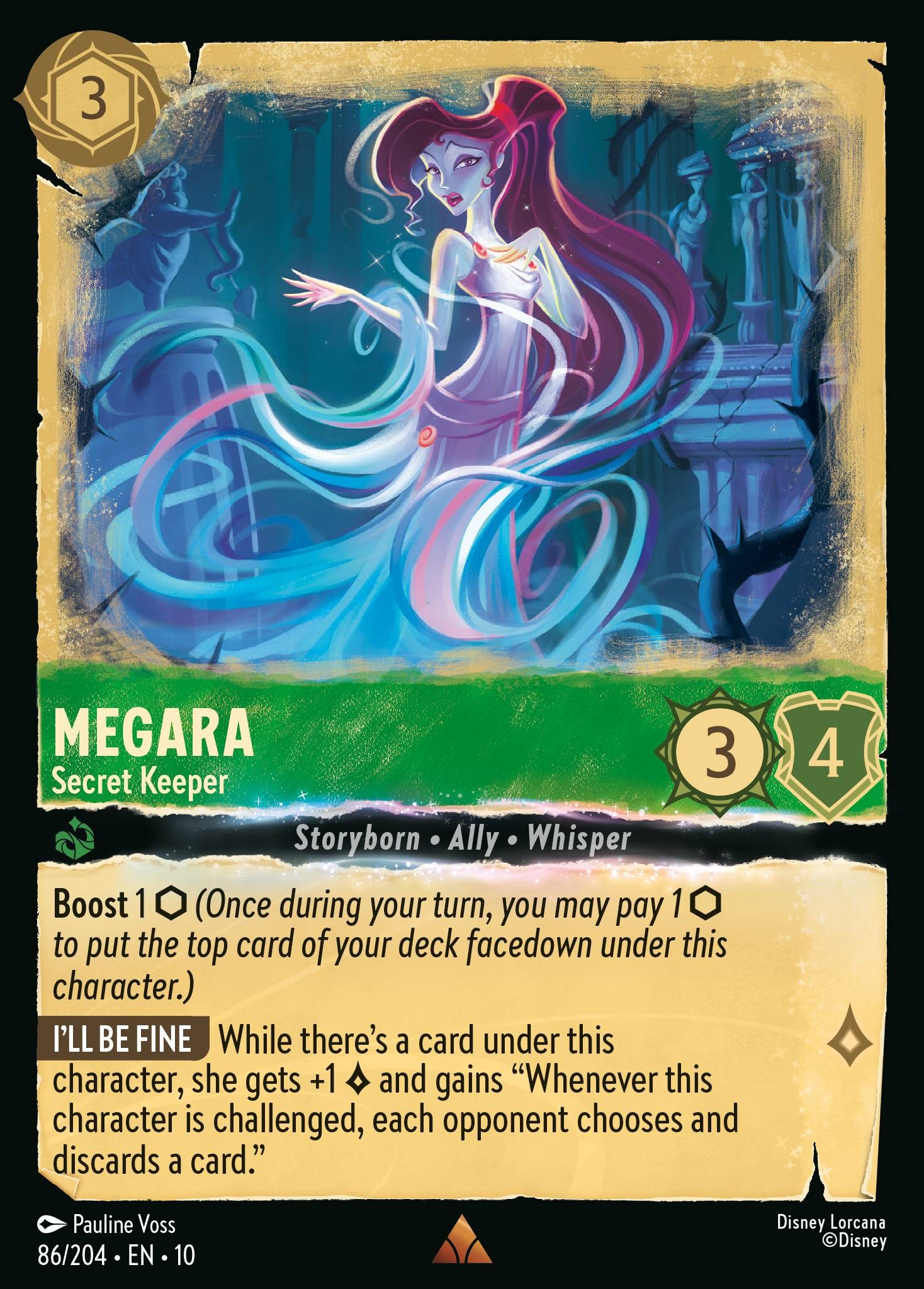 2025 Disney Lorcana Whispers in the Well 2025 Disney Lorcana Whispers in the Well #86 trading card