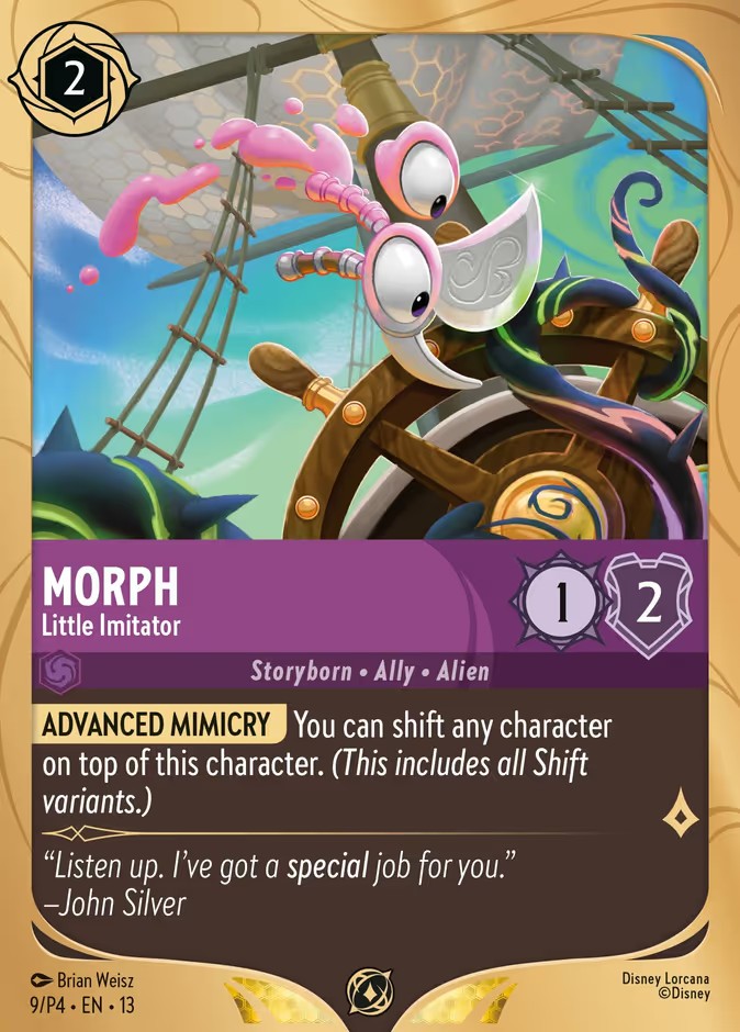 2026 Disney Lorcana Promo Set 4 Morph - Little Imitator #9 trading card