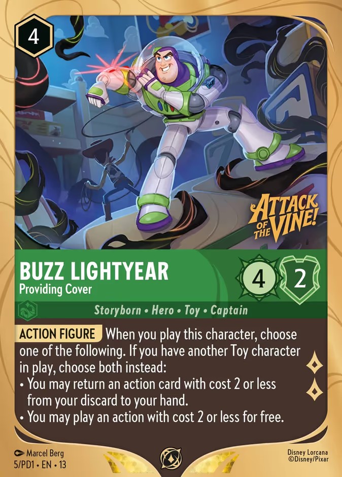 Buzz Lightyear - Providing Cover (Promo · Normal)