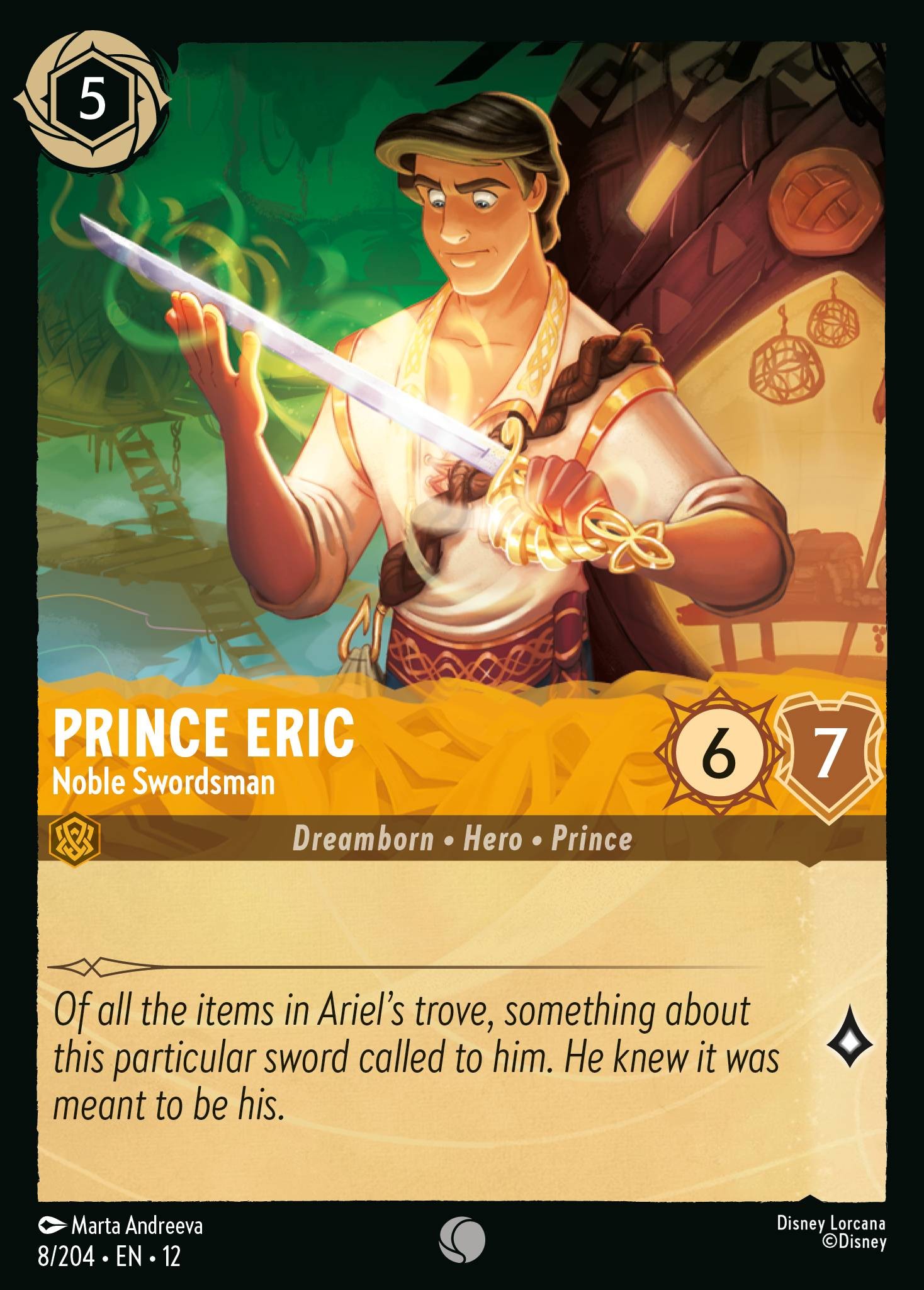Prince Eric - Noble Swordsman (Common · Normal)