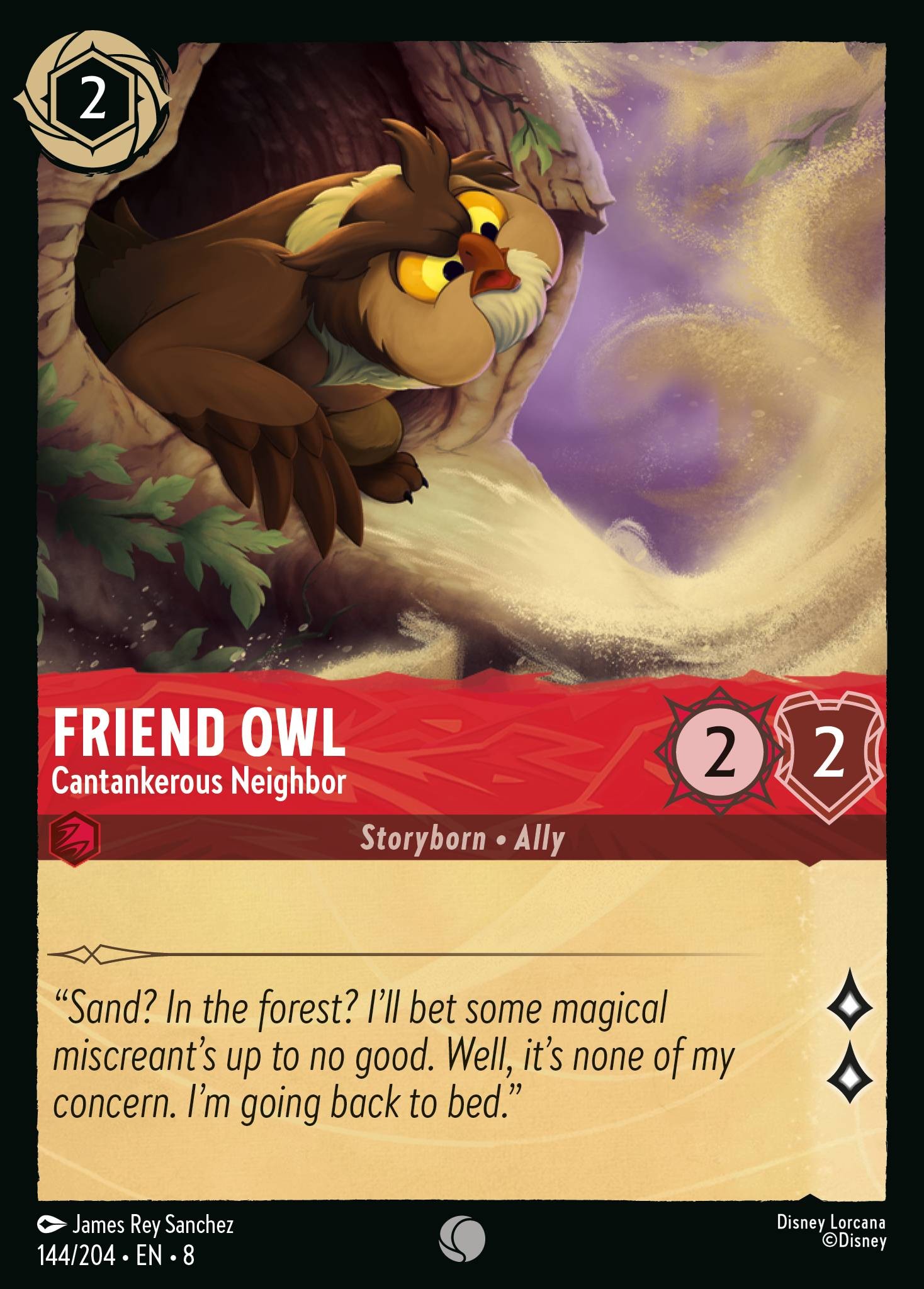 Friend Owl - Cantankerous Neighbor - Image 1