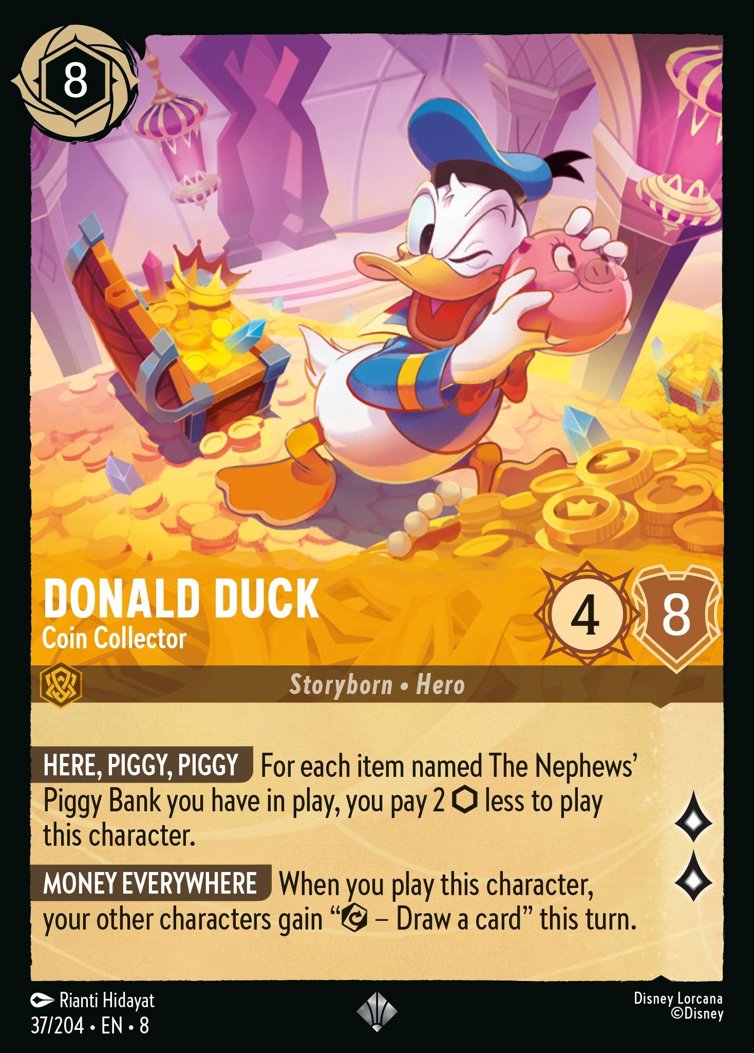 Donald Duck - Coin Collector - Image 1