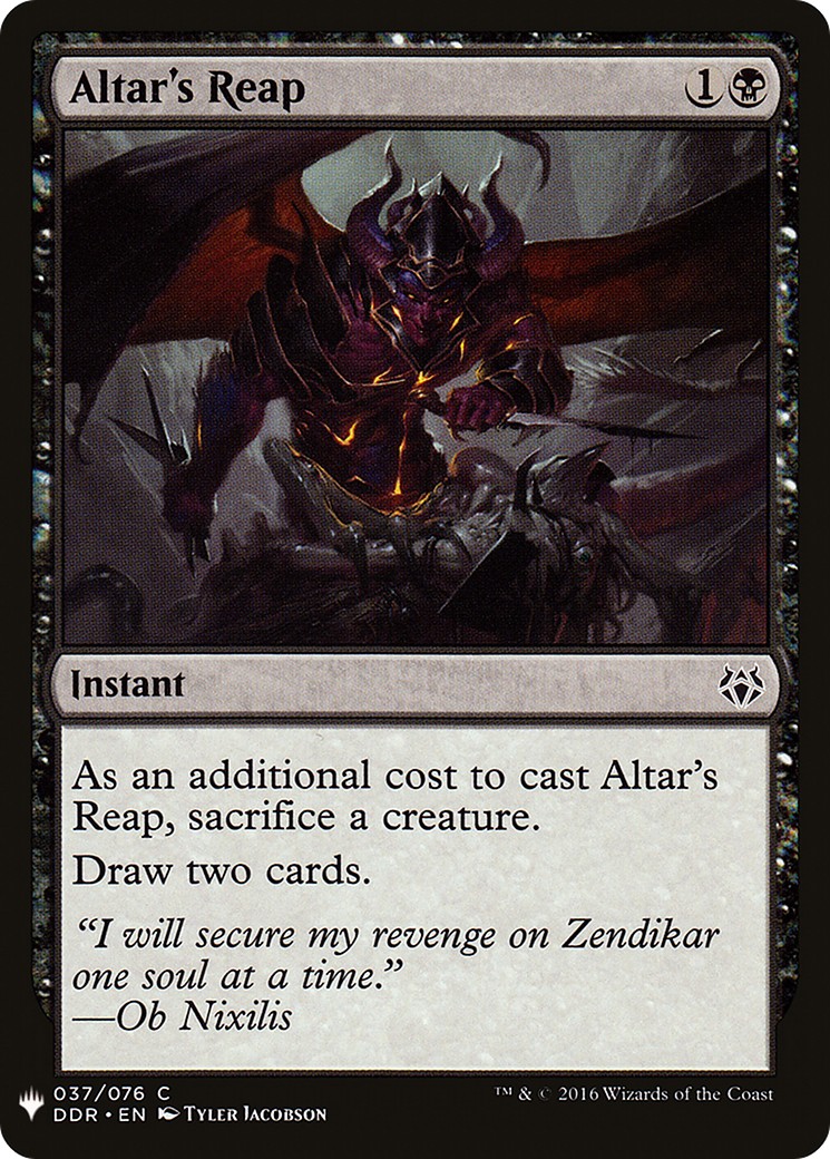2019 Magic: The Gathering The List 2019 Magic: The Gathering The List #DDR-37 trading card