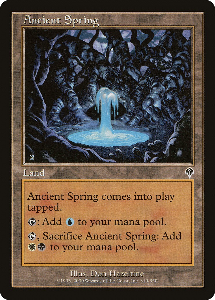 2000 Magic: The Gathering Invasion 2000 Magic: The Gathering Invasion #319 trading card