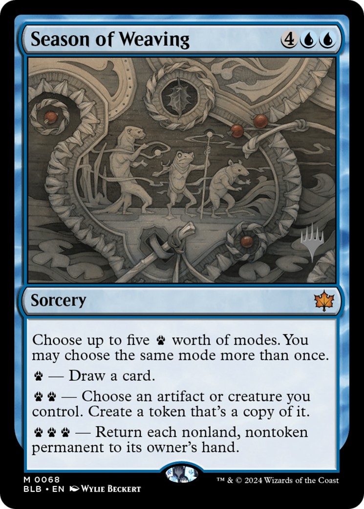 2024 Magic: The Gathering Bloomburrow Promos 2024 Magic: The Gathering Bloomburrow Promos #68p trading card