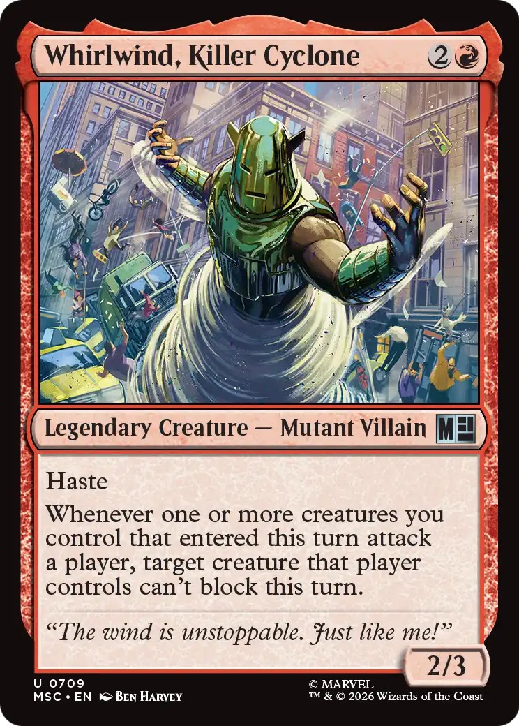 2026 Magic: The Gathering Marvel Super Heroes 2026 Magic: The Gathering Marvel Super Heroes #709 trading card