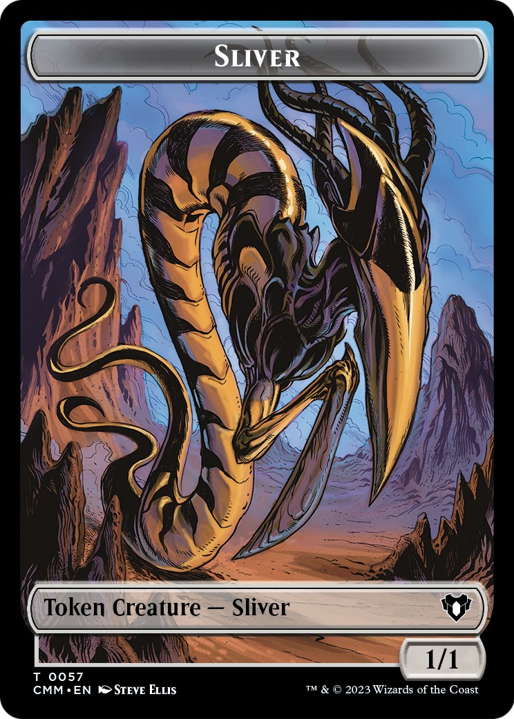 2023 Magic: The Gathering Commander Masters Tokens 2023 Magic: The Gathering Commander Masters Tokens #57 trading card