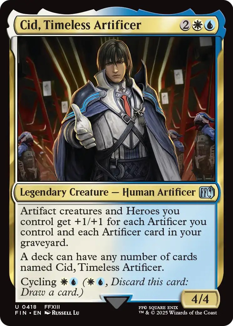 2025 Magic: The Gathering Final Fantasy 2025 Magic: The Gathering Final Fantasy #418 trading card