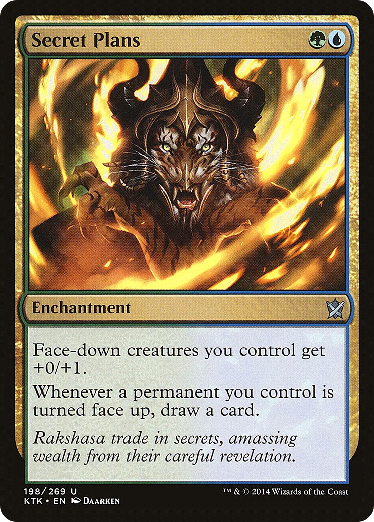 2014 Magic: The Gathering Khans of Tarkir 2014 Magic: The Gathering Khans of Tarkir #198 trading card