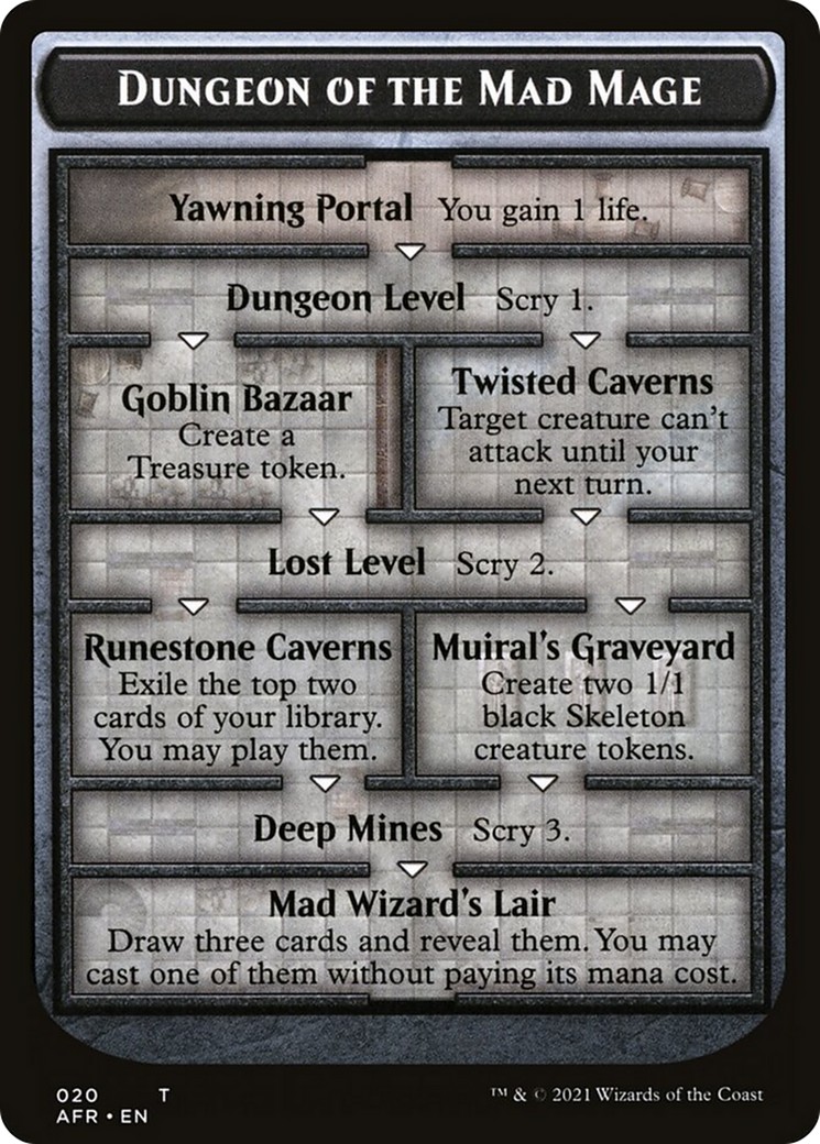 2021 Magic: The Gathering Forgotten Realms Oversized Cards 2021 Magic: The Gathering Forgotten Realms Oversized Cards #20 tra