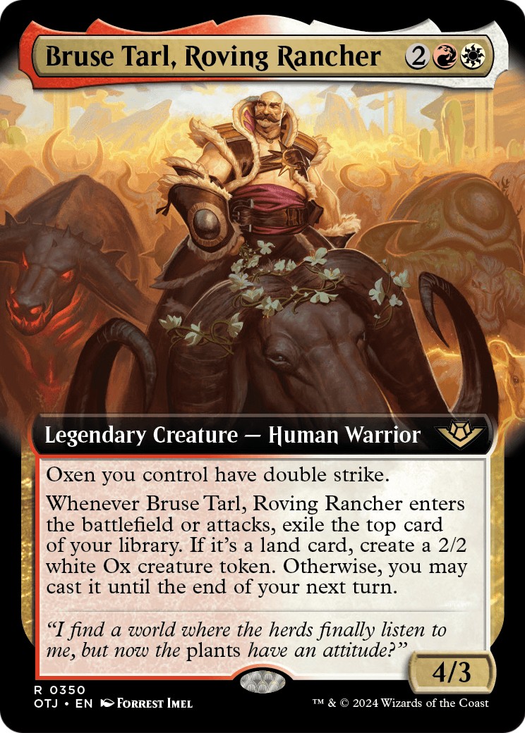 2024 Magic: The Gathering Outlaws of Thunder Junction 2024 Magic: The Gathering Outlaws of Thunder Junction #350 trading card