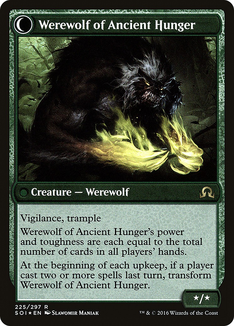 Sage of Ancient Lore // Werewolf of Ancient Hunger thumbnail 2
