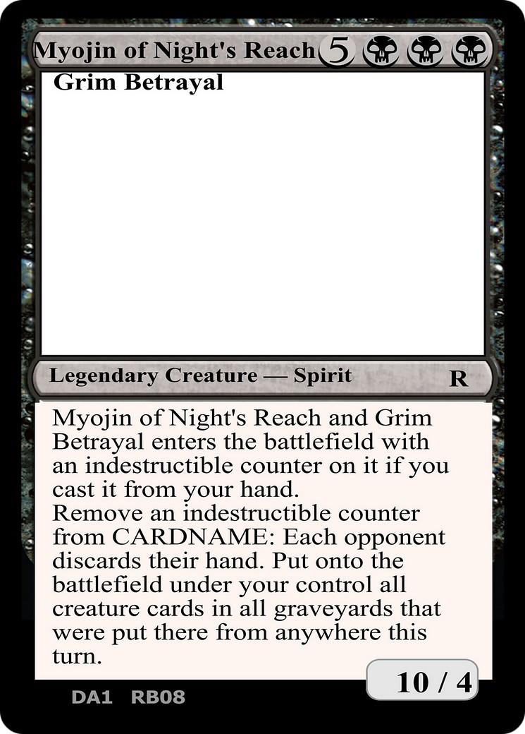 Myojin of Night's Reach and Grim Betrayal - Image 1