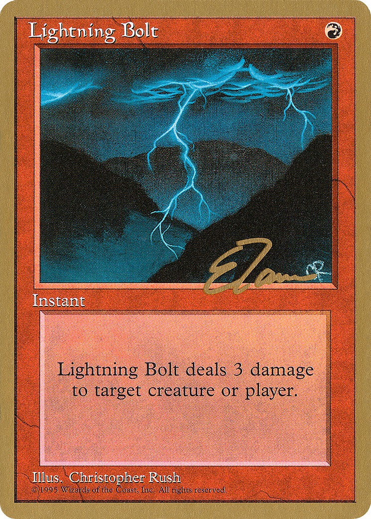 1996 Magic: The Gathering Pro Tour Collector Set 1996 Magic: The Gathering Pro Tour Collector Set #et208 trading card