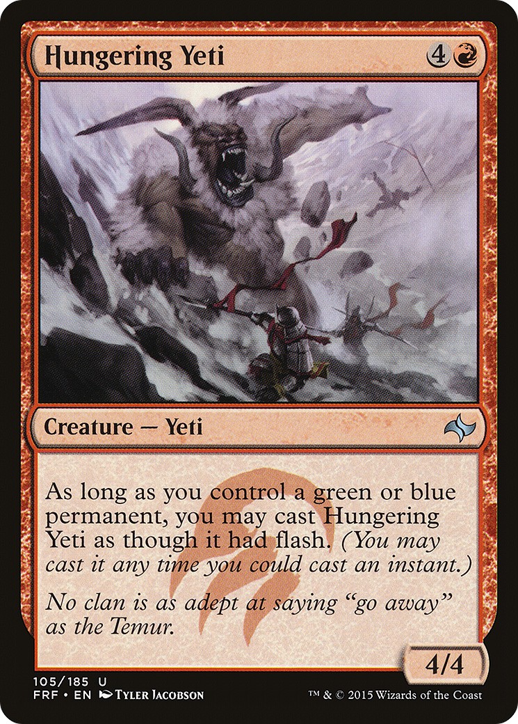 2015 Magic: The Gathering Fate Reforged 2015 Magic: The Gathering Fate Reforged #105 trading card