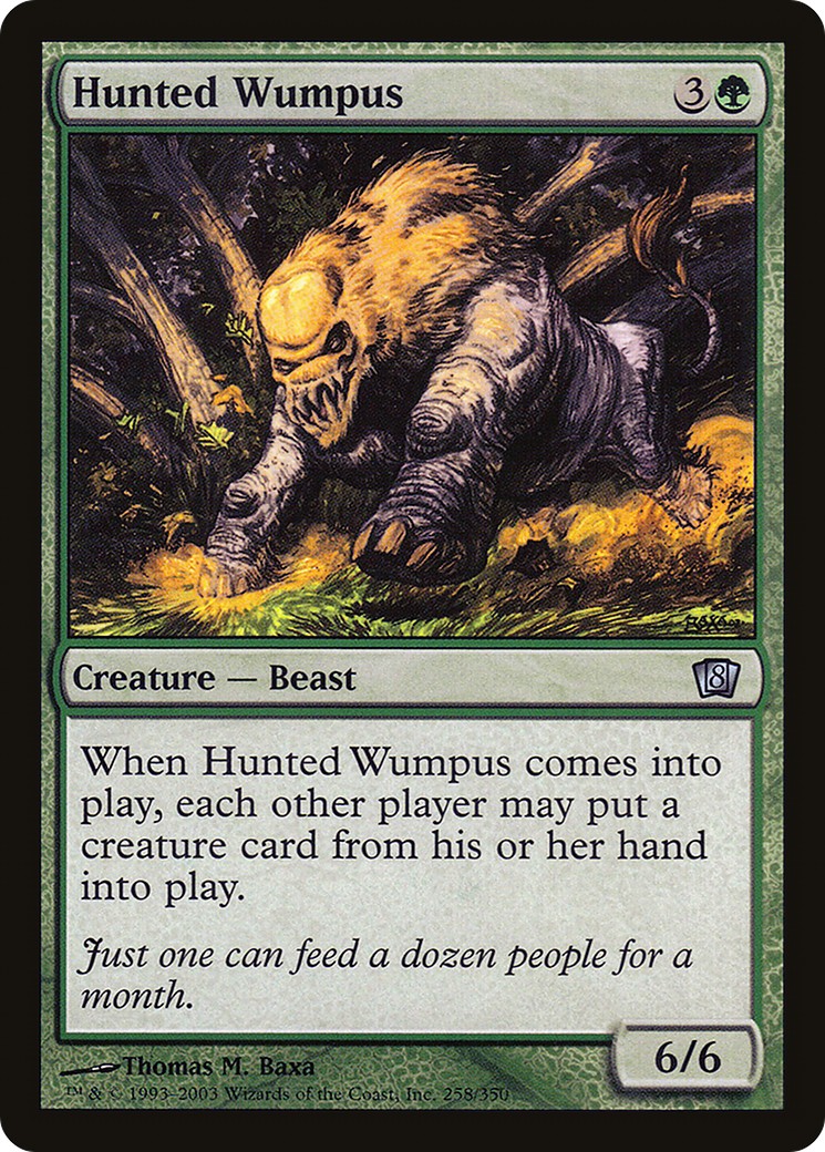 2003 Magic: The Gathering Eighth Edition 2003 Magic: The Gathering Eighth Edition #258★ trading card