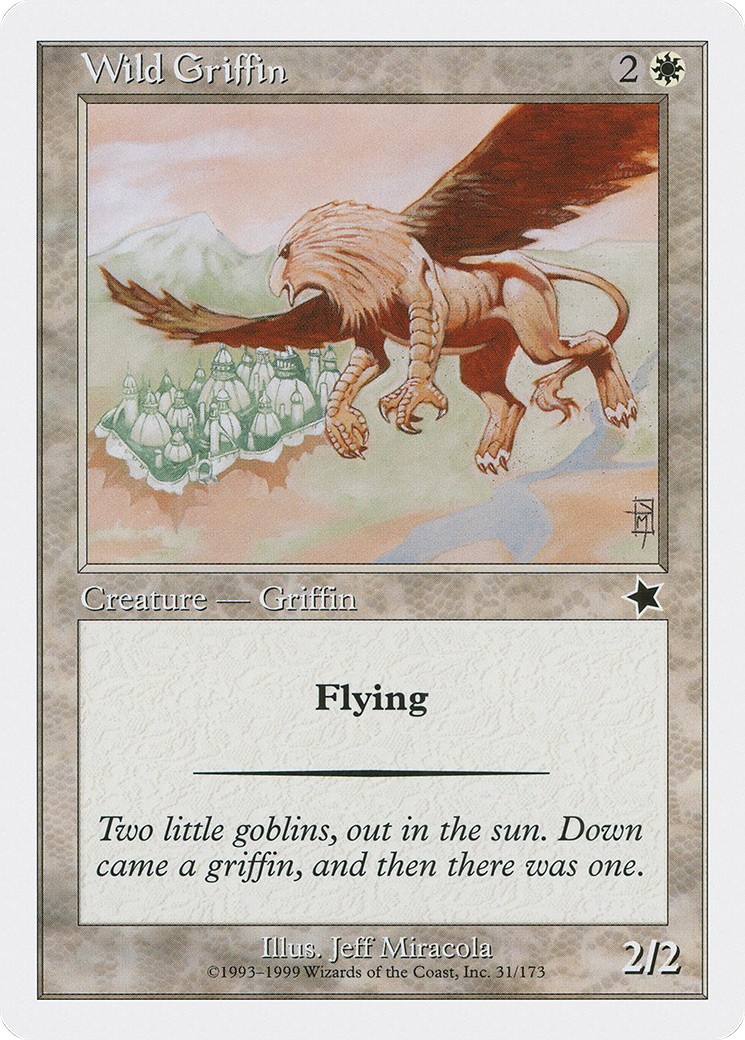 1999 Magic: The Gathering Starter 1999 Magic: The Gathering Starter #31 trading card