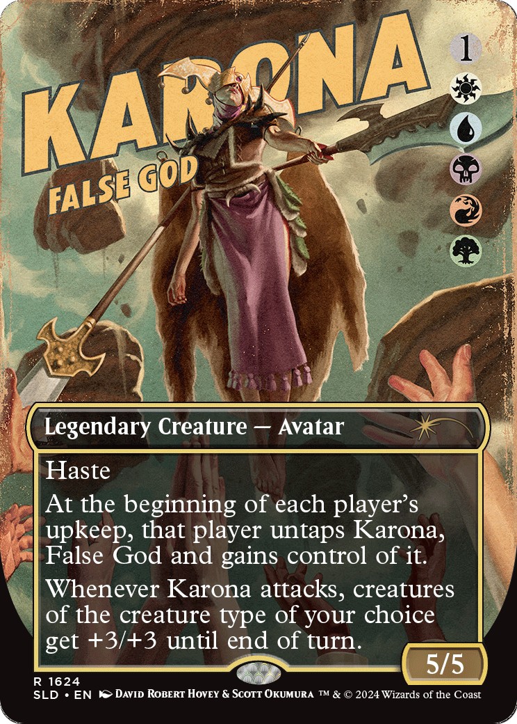2024 Magic: The Gathering Secret Lair Drop 2024 Magic: The Gathering Secret Lair Drop #1624 trading card