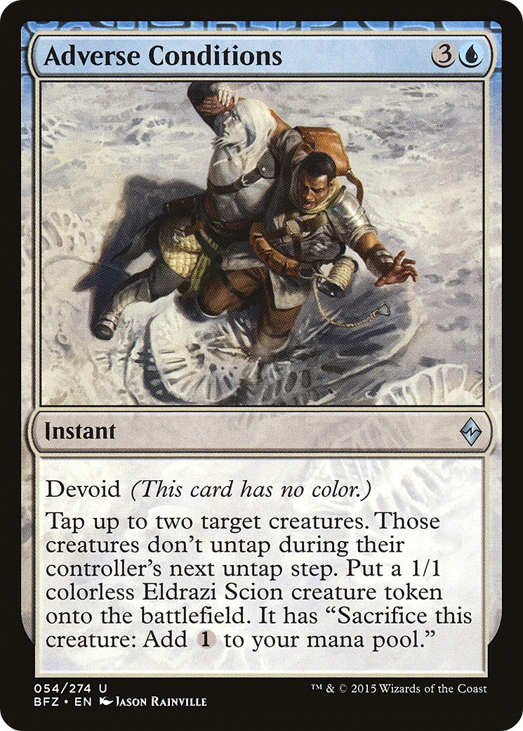 2015 Magic: The Gathering Battle for Zendikar 2015 Magic: The Gathering Battle for Zendikar #54 trading card