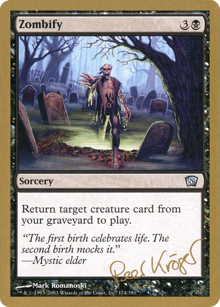 2003 Magic: The Gathering World Championship Decks 2003 Magic: The Gathering World Championship Decks #pk174 trading card
