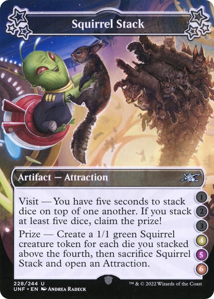 2022 Magic: The Gathering Unfinity 2022 Magic: The Gathering Unfinity #228f trading card