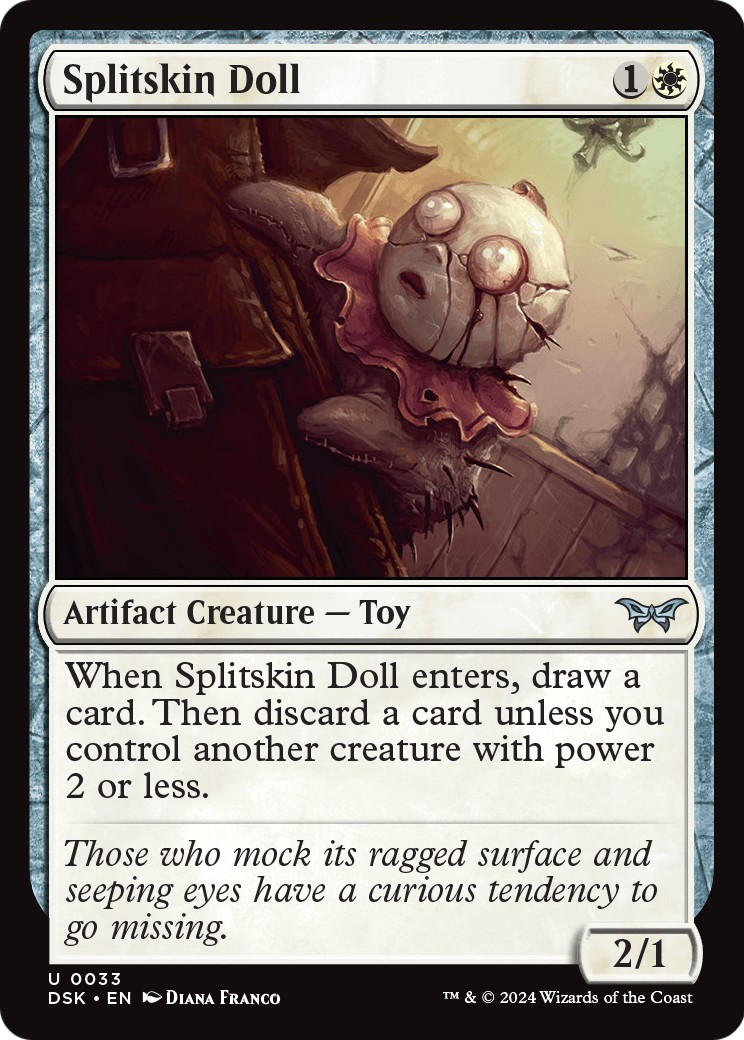 2024 Magic: The Gathering Duskmourn: House of Horror 2024 Magic: The Gathering Duskmourn: House of Horror #33 trading card
