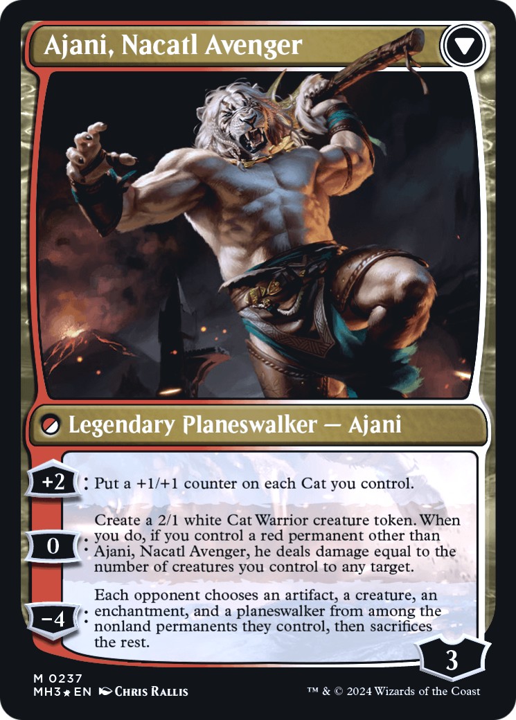 Ajani, Nacatl Pariah // Ajani, Nacatl Avenger thumbnail 2