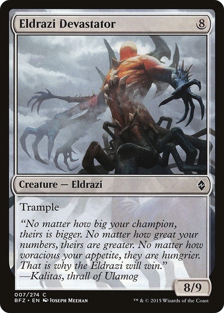2015 Magic: The Gathering Battle for Zendikar 2015 Magic: The Gathering Battle for Zendikar #7 trading card
