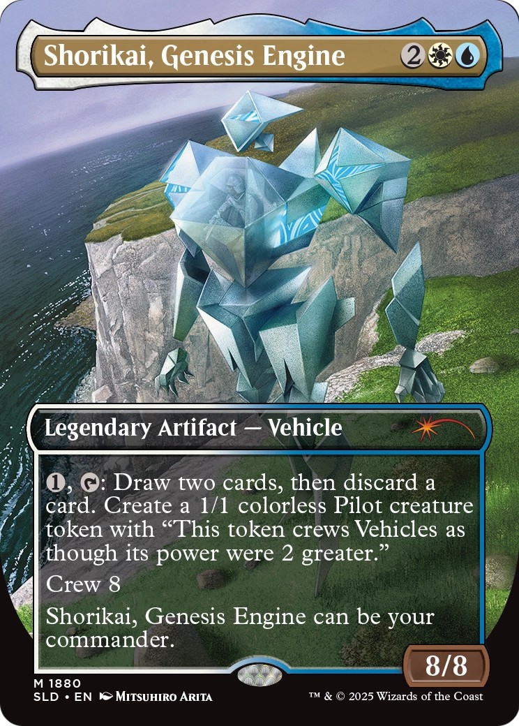 2025 Magic: The Gathering Secret Lair Drop 2025 Magic: The Gathering Secret Lair Drop #1880 trading card