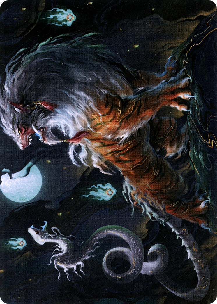 2022 Magic: The Gathering Neon Dynasty Art Series 2022 Magic: The Gathering Neon Dynasty Art Series #28 trading card