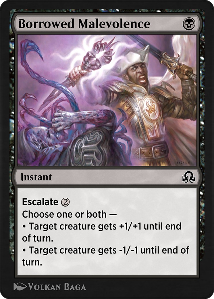 2023 Magic: The Gathering Shadows over Innistrad Remastered Borrowed Malevolence #100 trading card