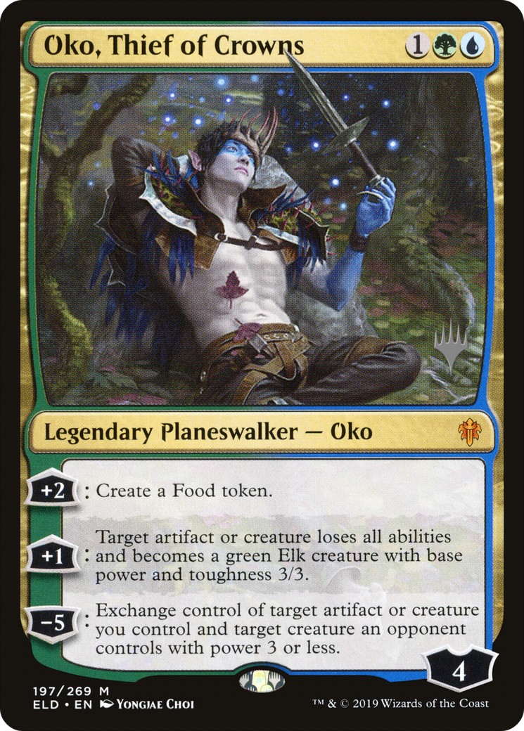 2019 Magic: The Gathering Throne of Eldraine Promos 2019 Magic: The Gathering Throne of Eldraine Promos #197p trading card