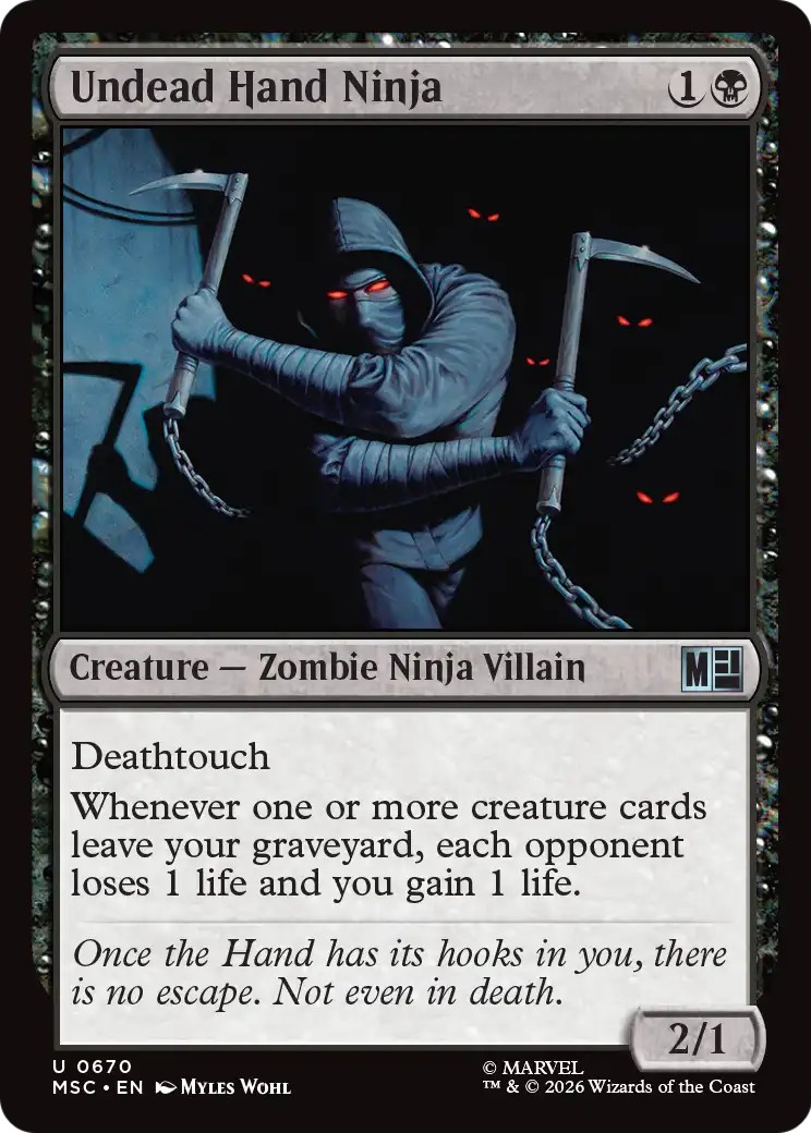 2026 Magic: The Gathering Marvel Super Heroes 2026 Magic: The Gathering Marvel Super Heroes #670 trading card