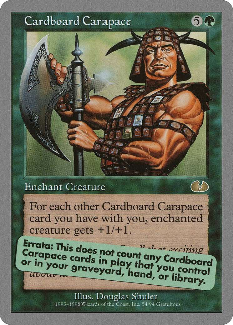 Cardboard Carapace - Image 1